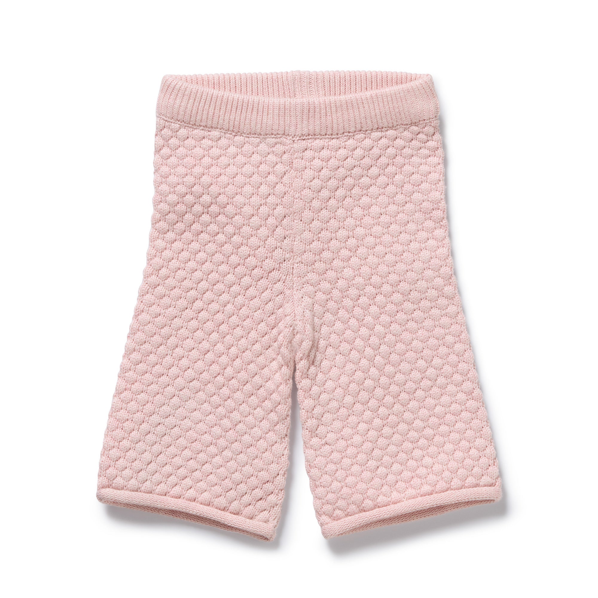 Wilson & Frenchy Marshmellow bubble knitted pants in a gorgeous soft marshmellow pink colour with flared legs. Pair with the marshellow bubble knitted top for a matching set at  Cerise NZ