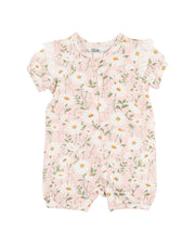 Baby romper with floral pattern 