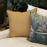 CC Interiors Mustard Linen and Daylesford Linen Cushion Covers at Cerise. Measure 50 x 50cm