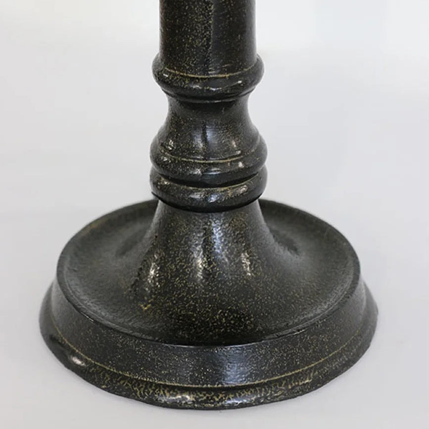 The CC Interiors Petite Lamp Base in Slate Finish at Cerise.  Crafted with a sleek metal construction, this compact lamp base features a sophisticated slate finish that adds depth and texture while complementing a wide range of decorating styles.

Its petite proportions make it an ideal choice for smaller spaces, bedside tables, shelves, consoles, side tables and occasional furniture.
