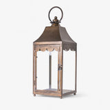 Vintage style antique brass lantern