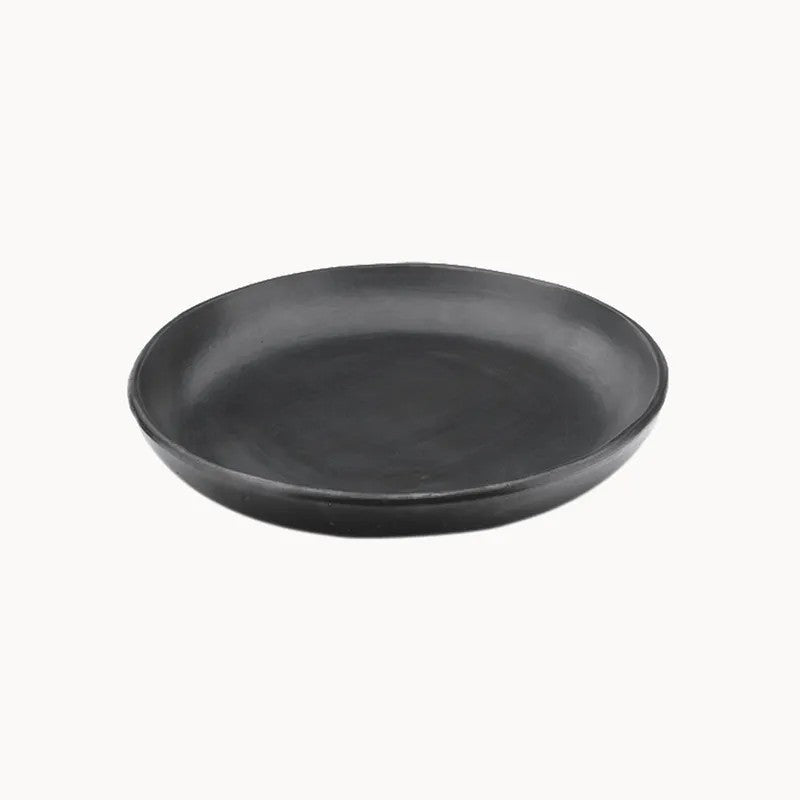 Round Black La Chamba Platter