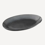 Large Black Oval  La Chamba Serving Plate