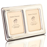 Sterling silver double photo frame