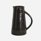 CC Interiors Lisette Jug in sable brown glazed ceramic at Cerise