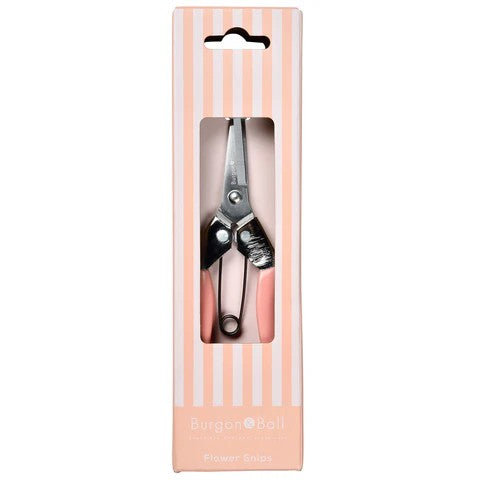 Blush coloured flower and fruit snips