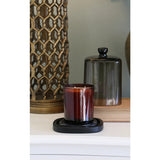 Perfumery Glass dome with Wooden Base