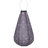 Mauve purple drop lantern