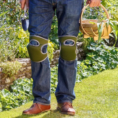 moss Green oloured gardeners knee pads