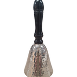 CC Interiors Bell in Silver finish with wooden handle at Cerise