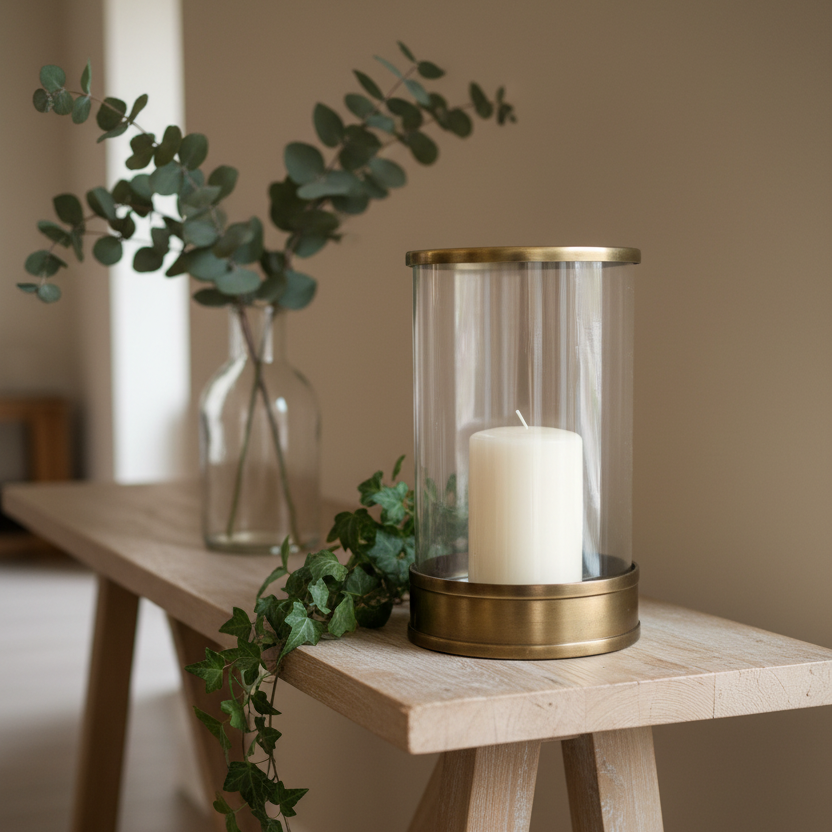 CC Interiors Montelier Lantern in Antique Barss Finish at Cerise.