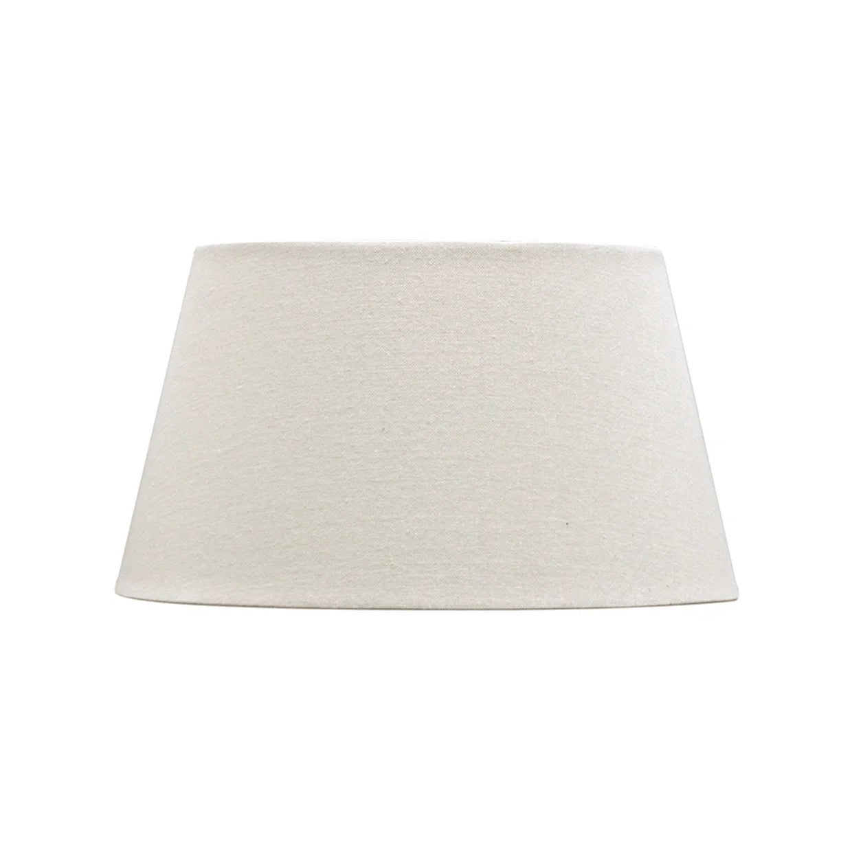 Ivory coloured drum shape lampshade