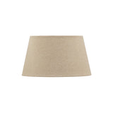 CC Interiors Raw Linen Tapered Dum Lamp Shade measuring 31cm diameter at Cerise
