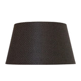 Woven Charcoal 41cm Tapered Drum Shade