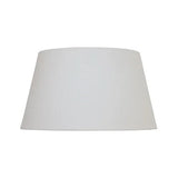White Linen Drum Shape Lampshade