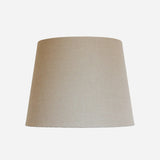 CC Interiors Tall Tapered Drum Lampsahde in Flax Weave Colour measuring 36cm in diameter at Cerise.