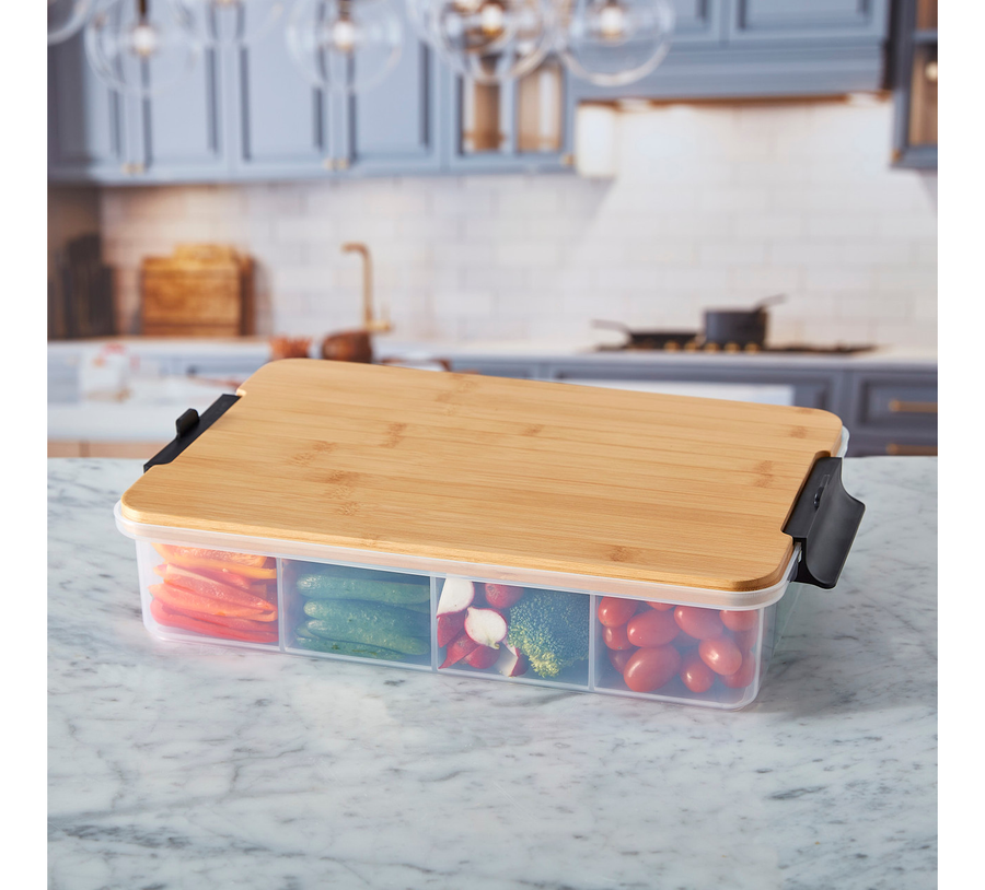 Snacklebox with Bamboo Board