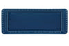 Blue tart tray featuring detailed edging