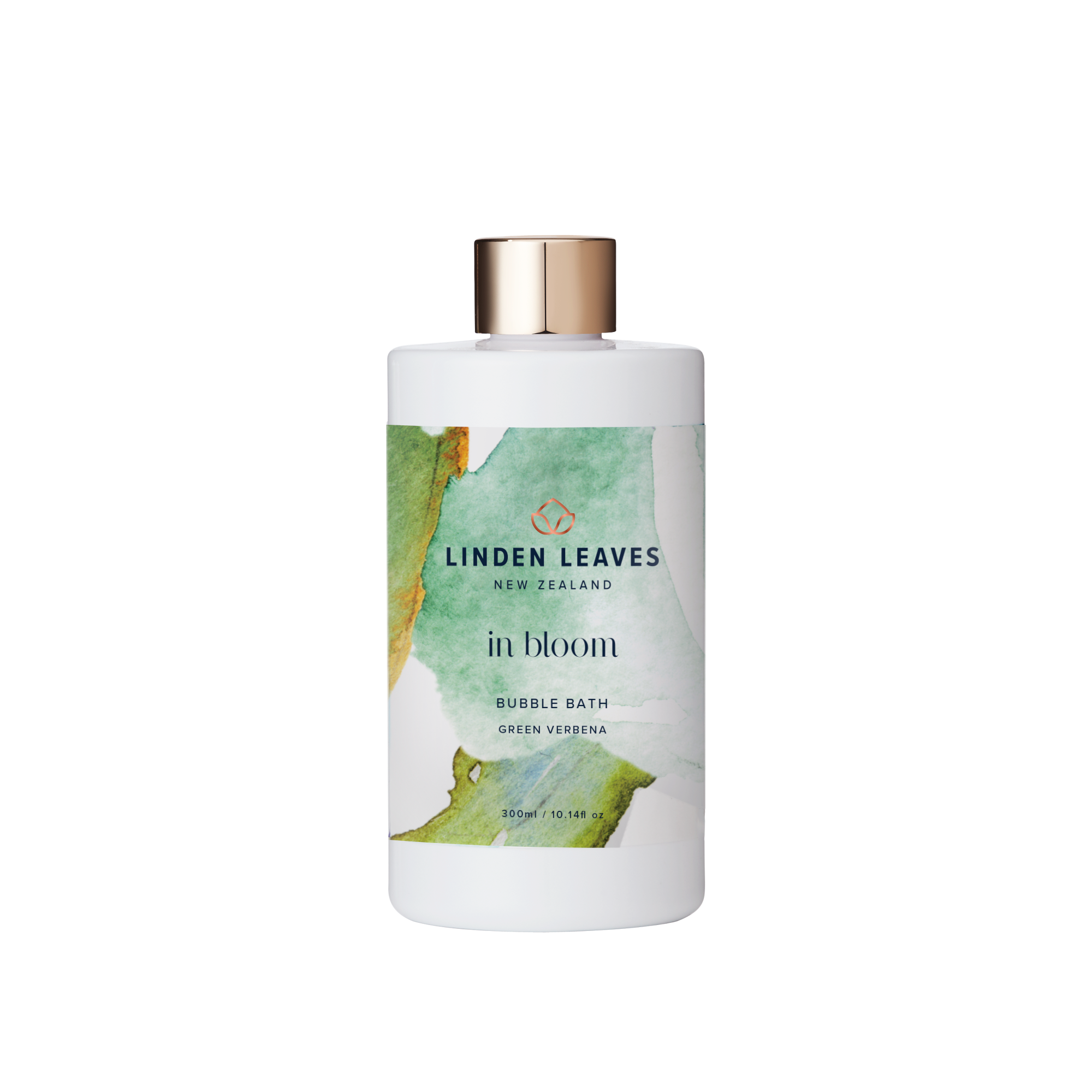 bubble bath in bloom linden leaves