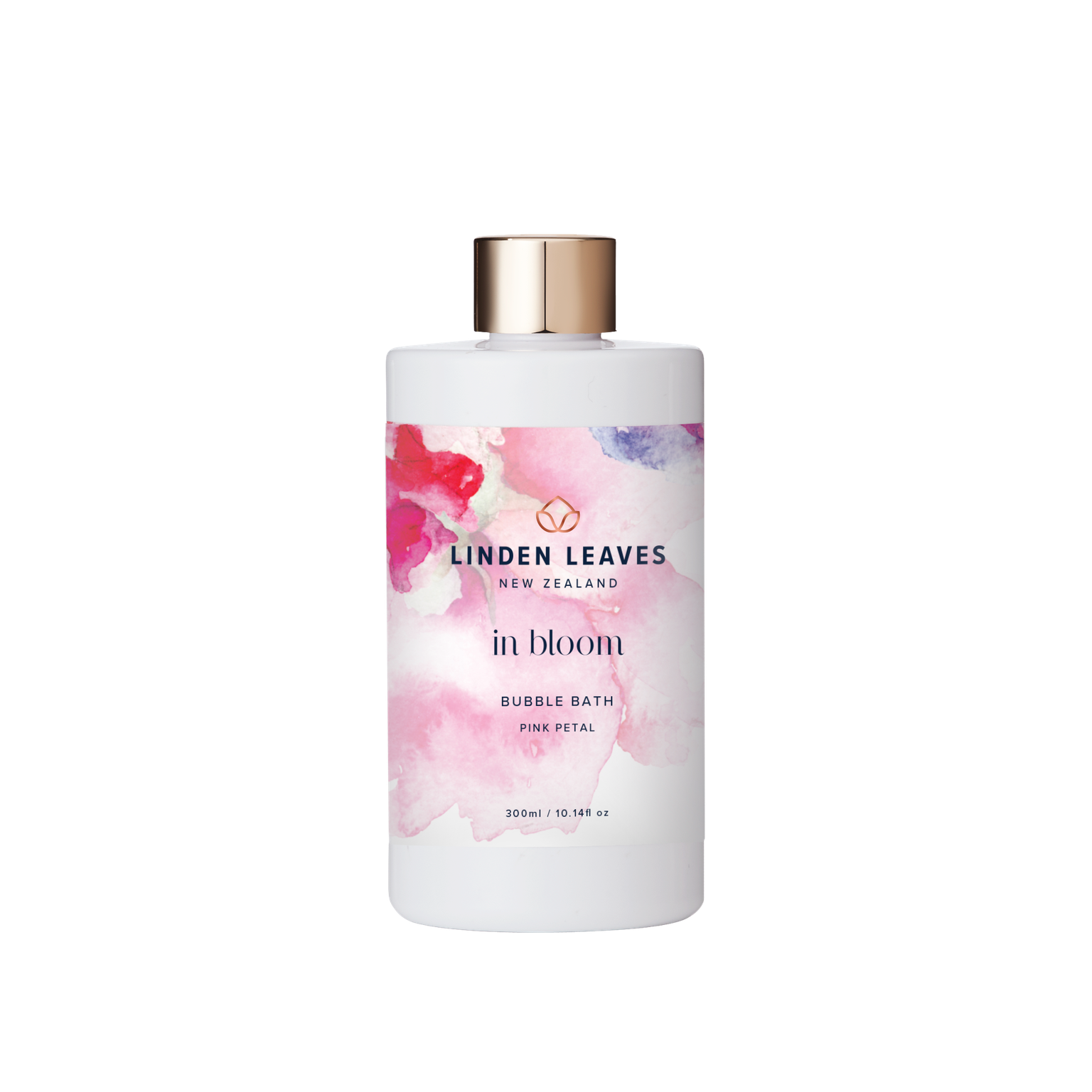 bubble bath in bloom linden leaves