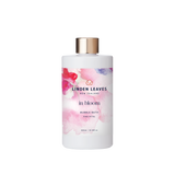 bubble bath in bloom linden leaves