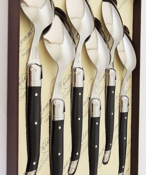 desert spoons set 6 laguiole