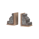 Marna Geode Bookends