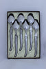 stainless steel desert spoons set of 6 laguiole