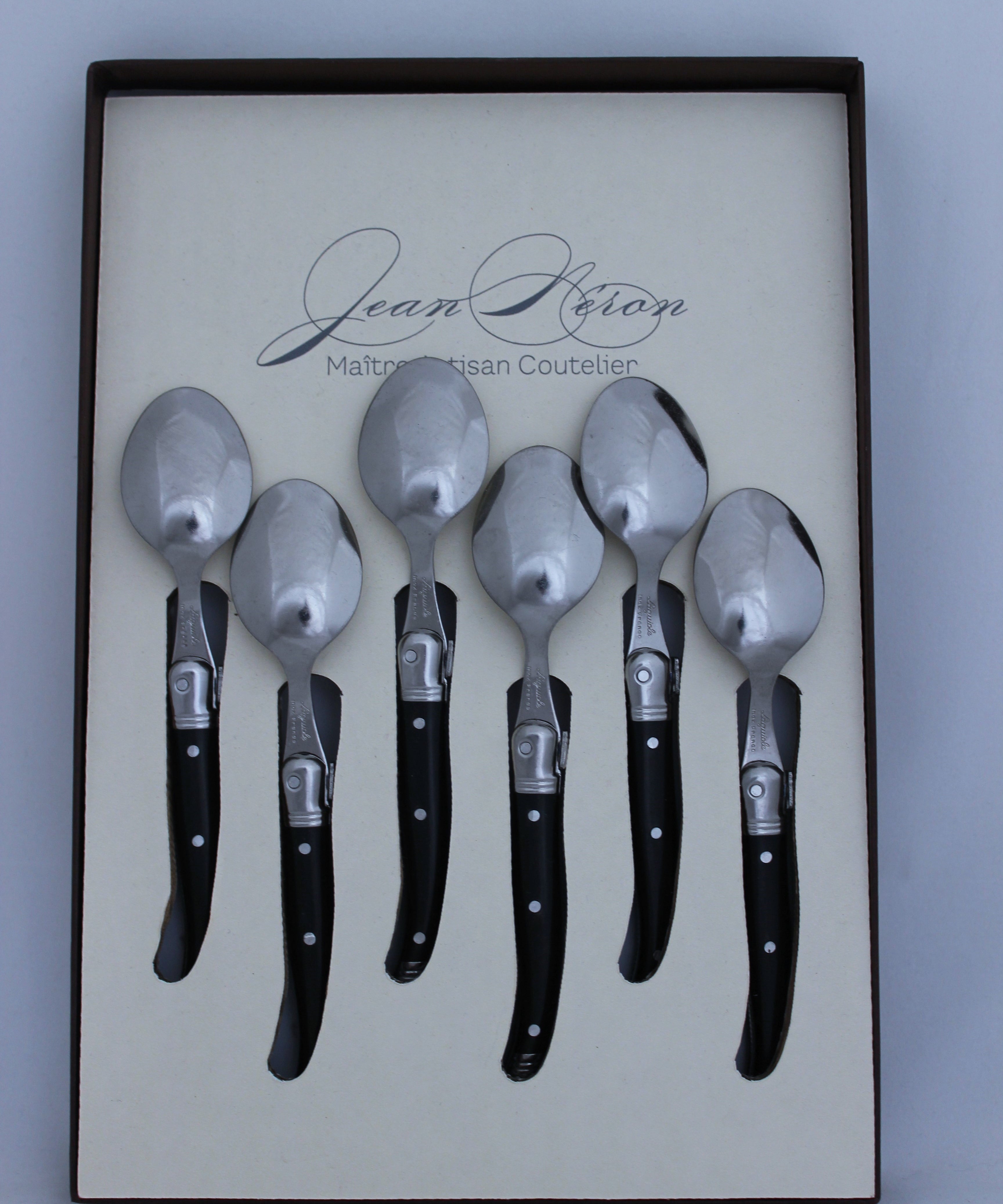coffee spoons set 6 gift boxed