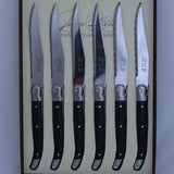 steak knives laguiole set of 6 gift boxed
