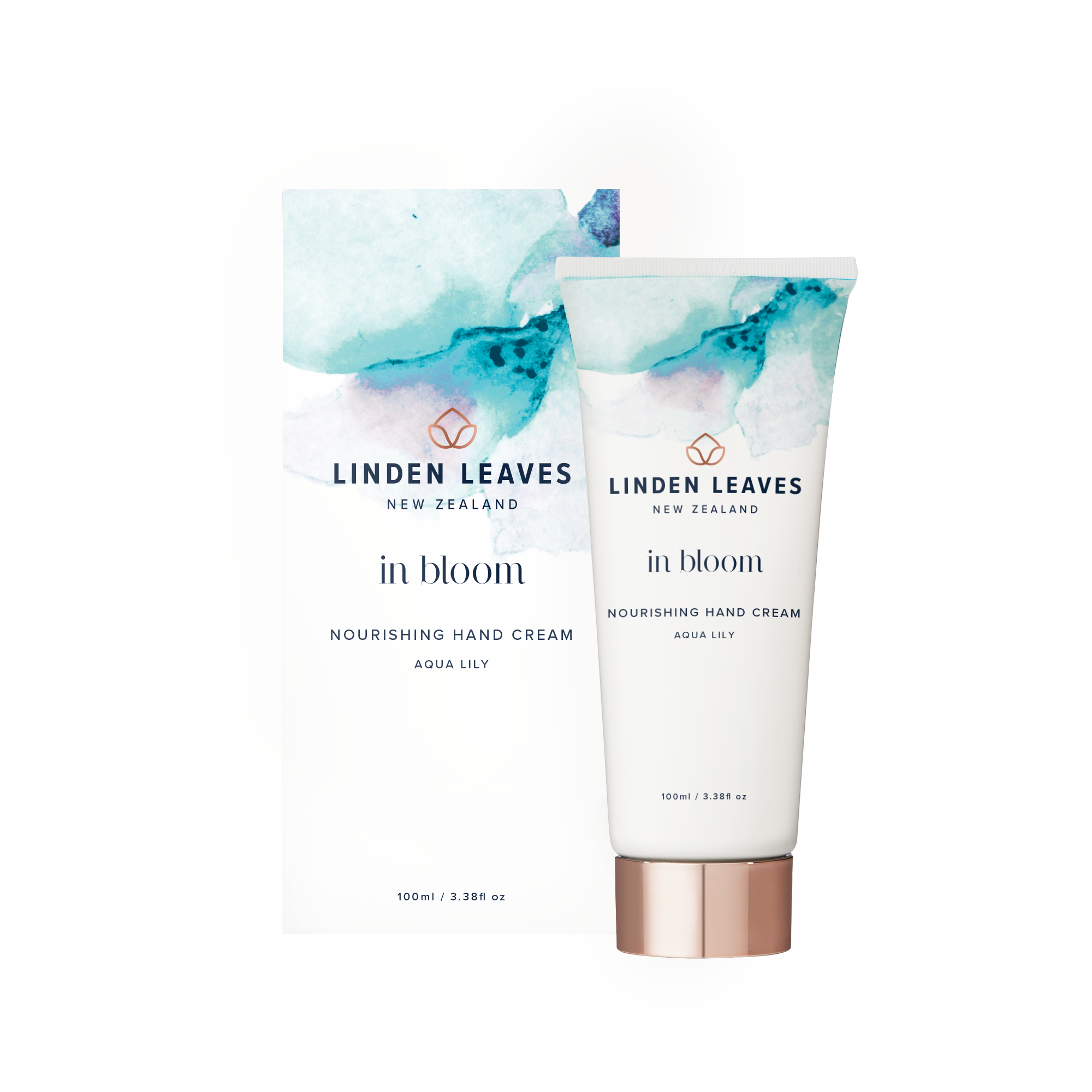 hand cream in bloom linden leaves