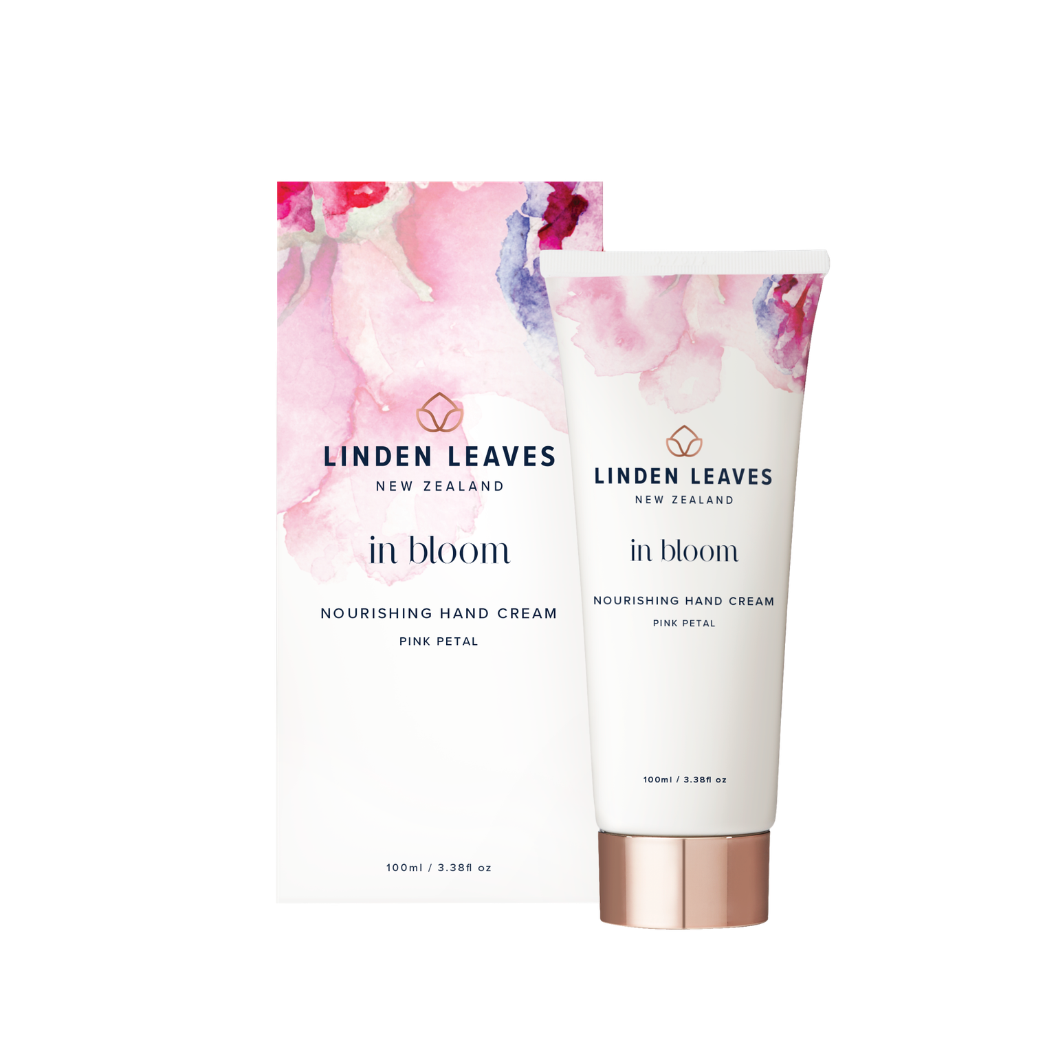 hand cream in bloom linden leaves