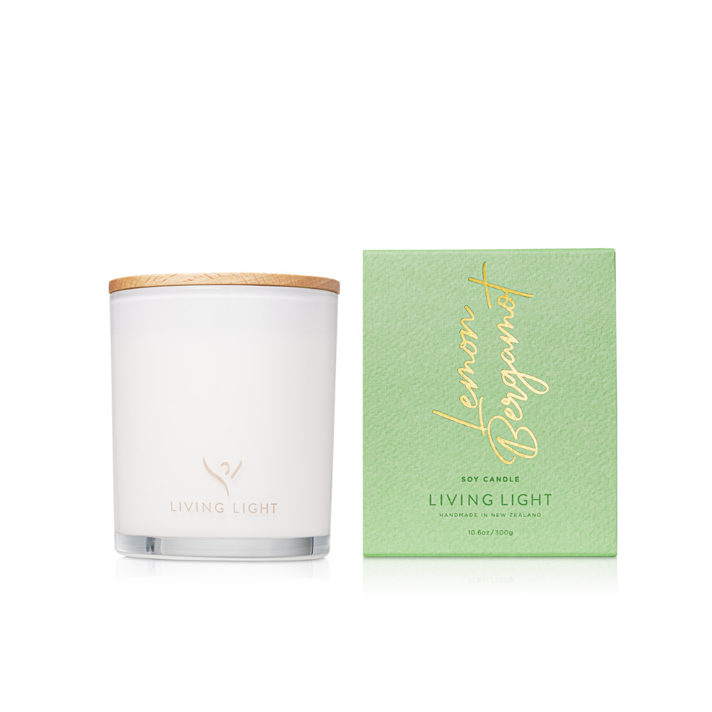 Hand poured into a glass jar with wooden lid, this clean burning soy wax Candle is beautifully fragranced with a cotton wick.  Available in 8 fragrances.  Up to 60 hours burn time  300g  Made in New Zealand