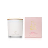 Hand poured into a glass jar with wooden lid, this clean burning soy wax Candle is beautifully fragranced with a cotton wick.  Available in 8 fragrances.  Up to 60 hours burn time  300g  Made in New Zealand