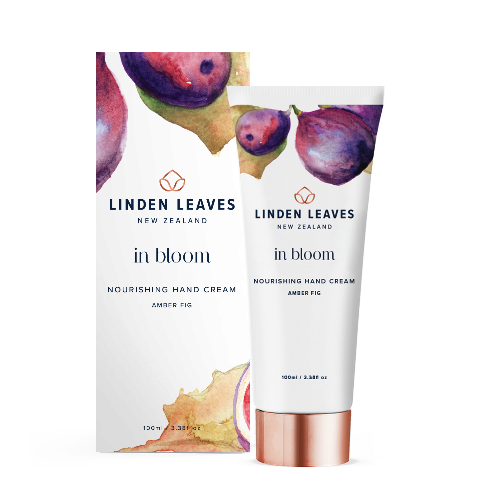 hand cream in bloom linden leaves