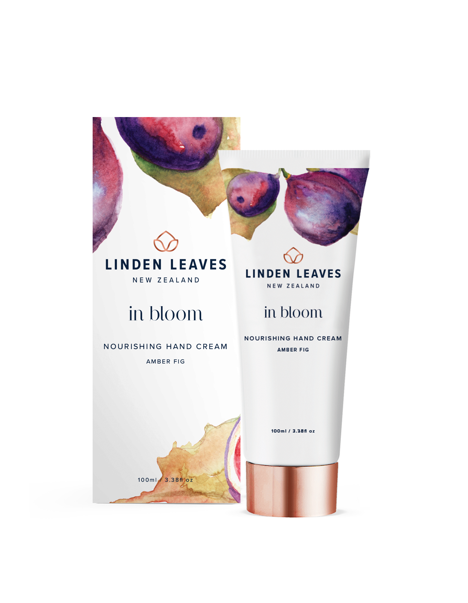 hand cream in bloom linden leaves