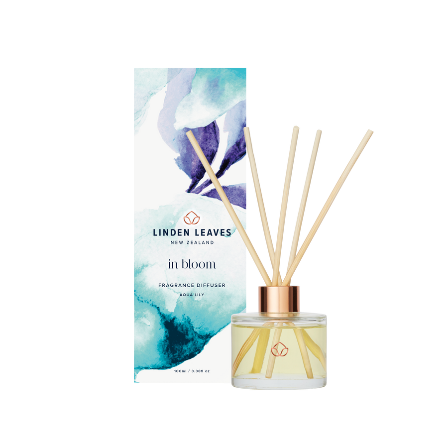 Fragrance diffuser linden leaves in bloom home fragrance