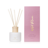 The Living Light Reed Fragrance Diffusers will create a long lasting scent in any space.  Each set includes a white glass bottle filled with 120ml of premium diffuser mix and five reed sticks.  Lasts up to 6 months once opened.  120ml  Made in New Zealand