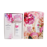 Nourish your body and soul with this pretty gift set. from Linden Leaves.  The beautifully gift boxed set is available in either Pink Petal or Aqua LIlily fragrance.  Set includes  Cleansing Bar 100g Midi Fragrance Diffuser 50ml Mini Hand Cream 25ml  Made in New Zealand