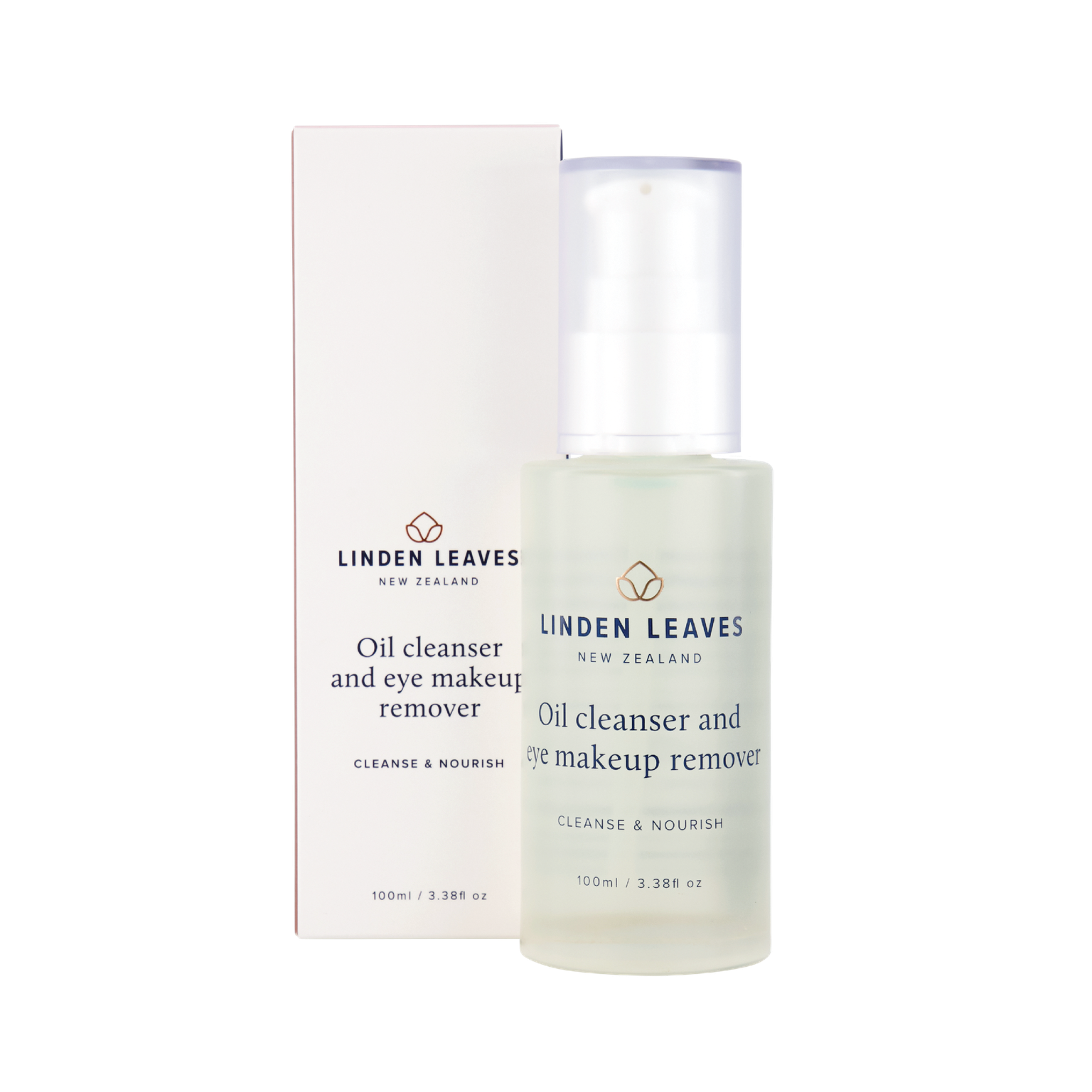 oil cleanser & makeup remover linden leaves