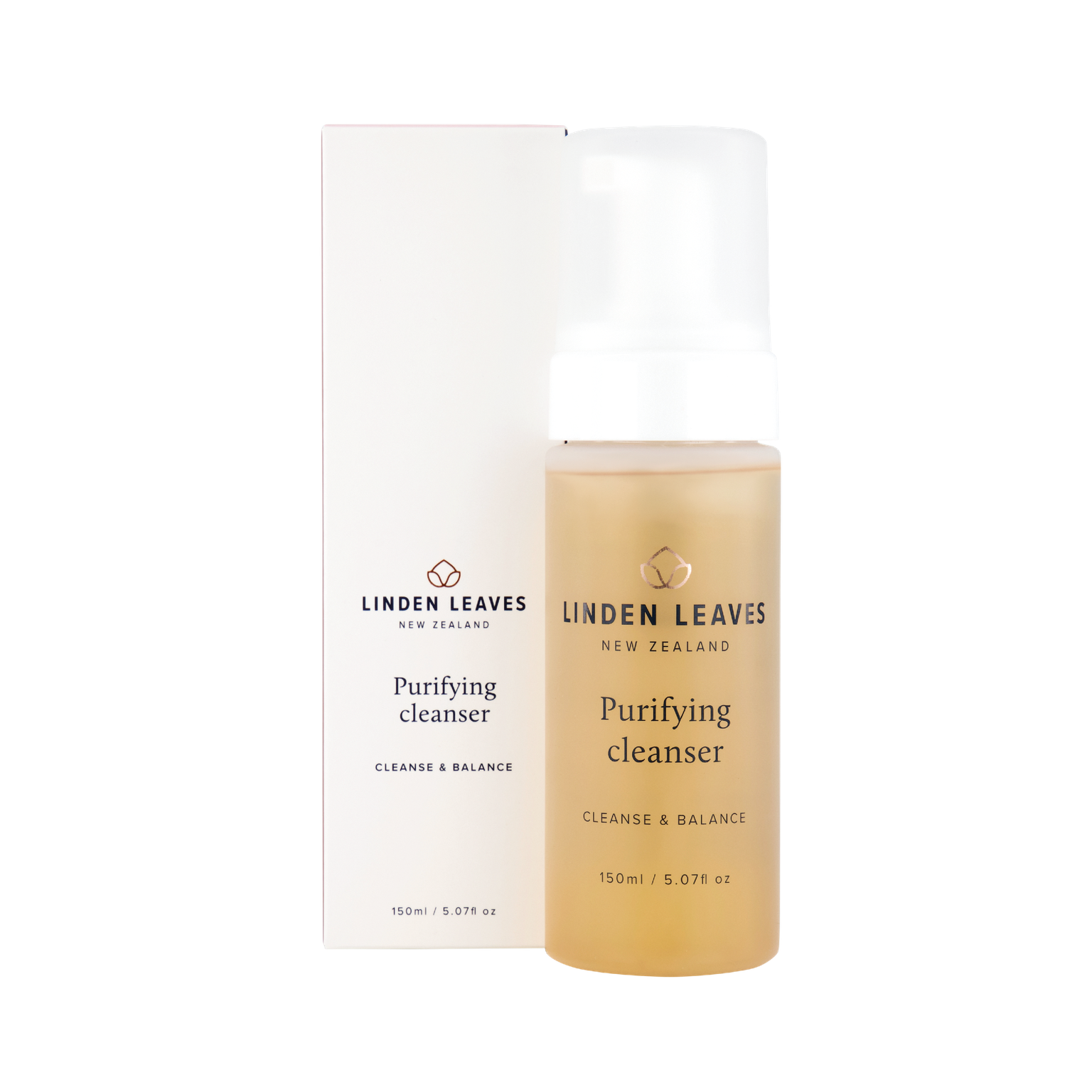 Purifying cleanser linden leaves