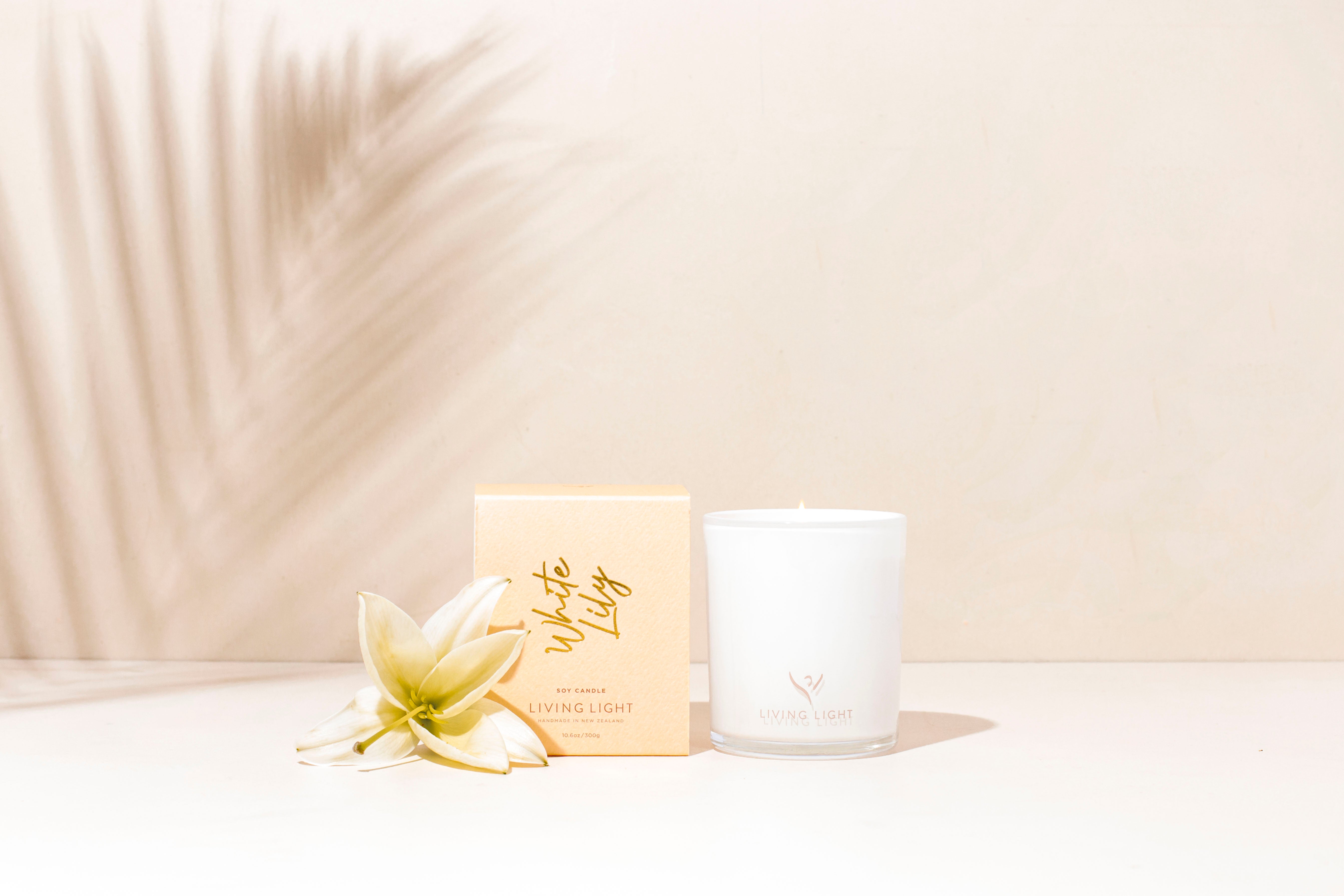 Hand poured into a glass jar with wooden lid, this clean burning soy wax Candle is beautifully fragranced with a cotton wick.  Available in 8 fragrances.  Up to 60 hours burn time  300g  Made in New Zealand