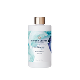 bubble bath in bloom linden leaves