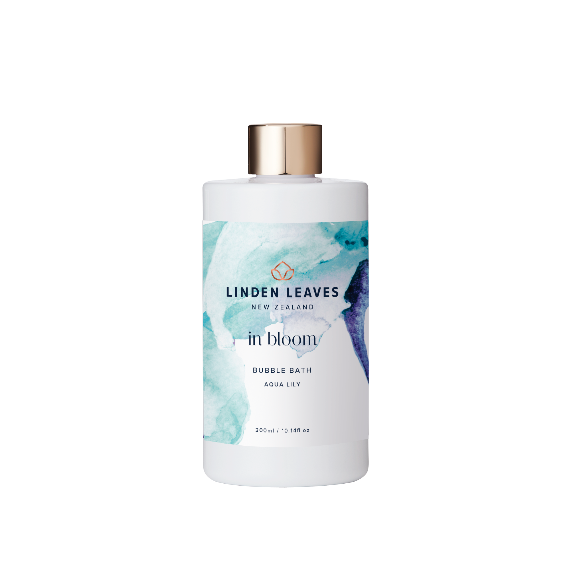 bubble bath in bloom linden leaves